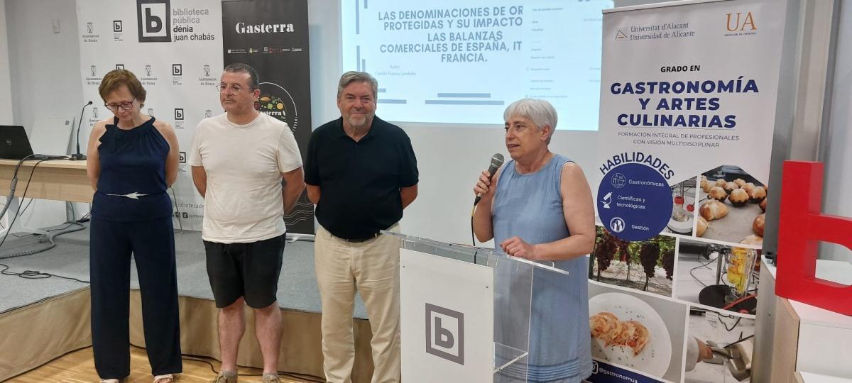 El alumnado de Gastronomía de la UA presenta en Dénia sus proyectos de TFG