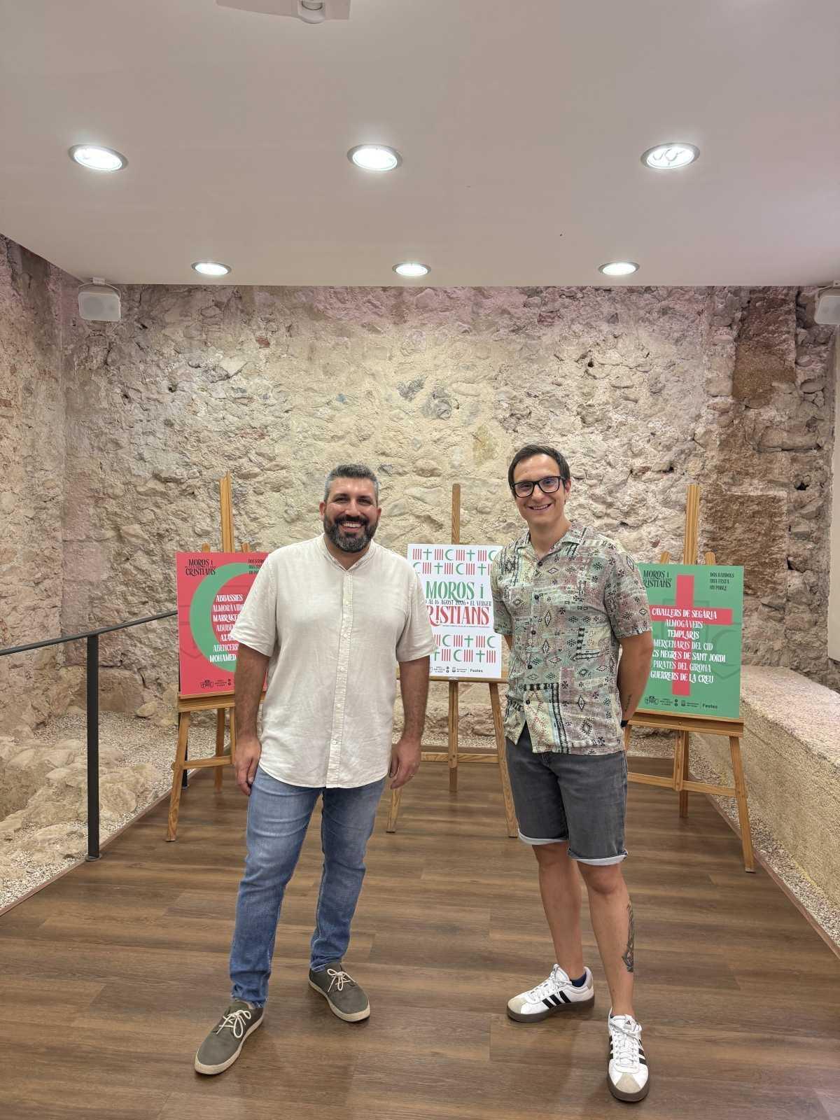 El Verger presenta el cartell oficial de les Festes de Moros i Cristians 2026, una imatge que simbolitza la convivència entre dos bàndols i una única festa El Verger presenta el cartell oficial de les Festes de Moros i Cristians 2026, una imatge que simbolitza la convivència entre dos bàndols i una única festa