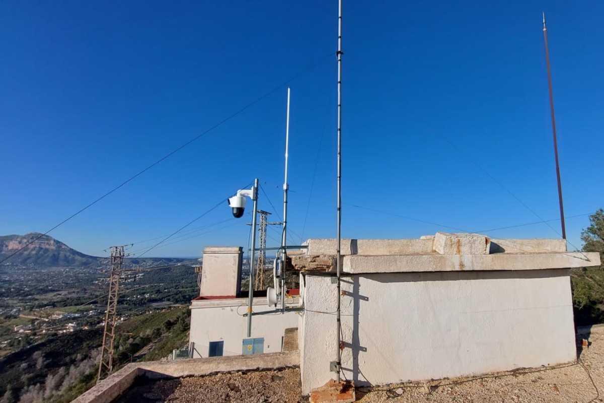 Sensores inteligentes para proteger los montes de Benitatxell