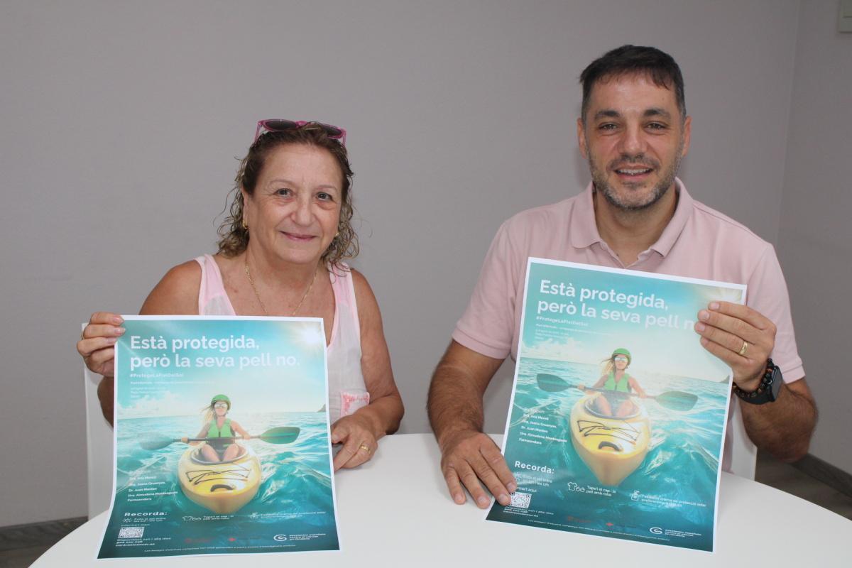 Ondara vuelve a la playa para concienciar sobre el cáncer de piel