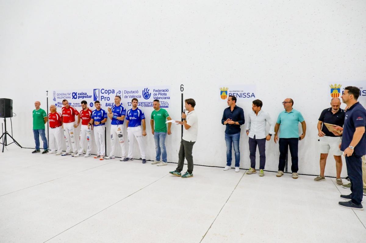 Benissa renueva el histórico Trinquet Municipal después de casi 70 años