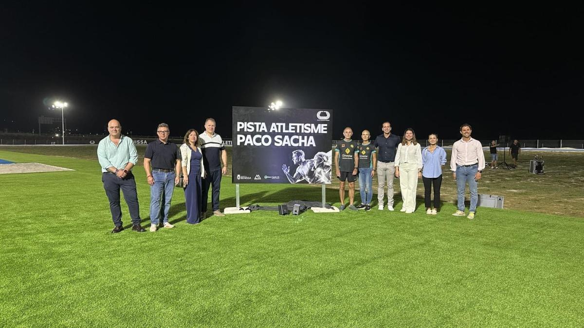 Benissa estrena la pista de atletismo ‘Paco Sacha’ tras años de reivindicación