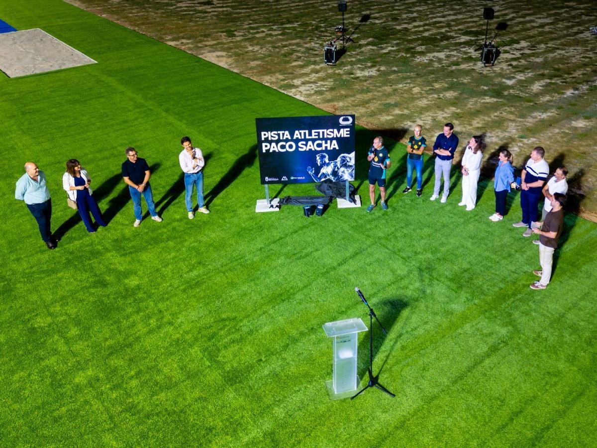 Benissa estrena la pista de atletismo ‘Paco Sacha’ tras años de reivindicación