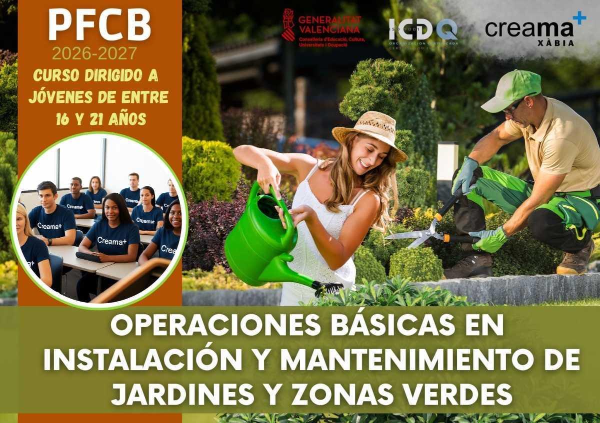 Xàbia ofrece formación profesional a jóvenes con dos nuevos programas de Creama Xàbia ofrece formación profesional a jóvenes con dos nuevos programas de Creama
