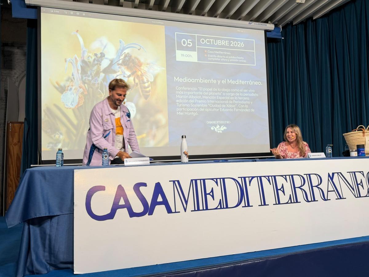 Las abejas toman la palabra en Casa Mediterráneo de la mano de Miel Montgó y Vistanova TV Las abejas toman la palabra en Casa Mediterráneo de la mano de Miel Montgó y Vistanova TV