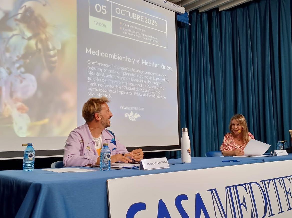 Las abejas toman la palabra en Casa Mediterráneo de la mano de Miel Montgó y Vistanova TV