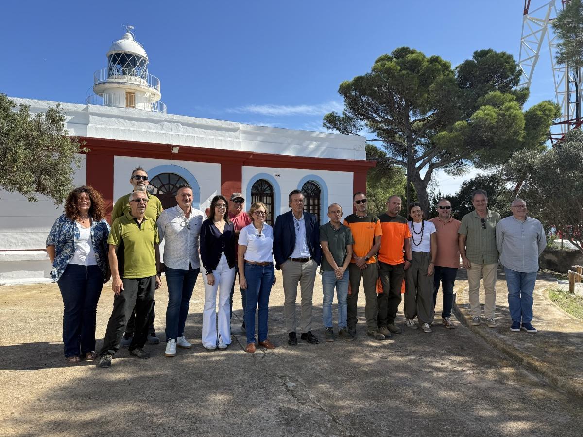 El faro del Cap de Sant Antoni abre sus puertas y estrena un nuevo mirador sobre el Mediterráneo