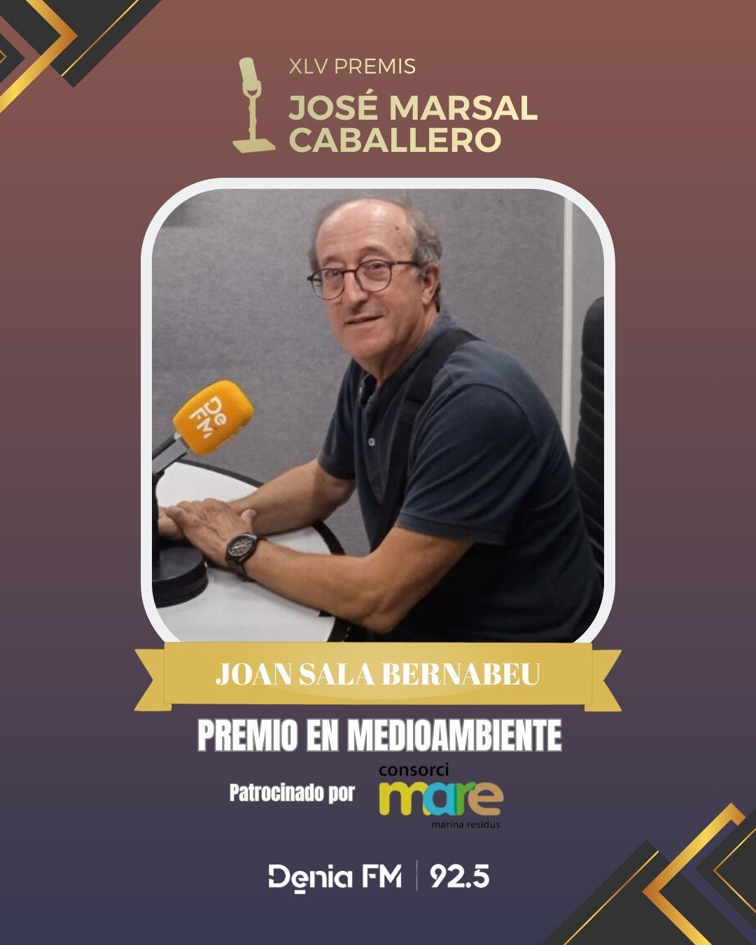 Dénia FM desvela los ganadores de la XLV edición de los Premios José Marsal Caballero