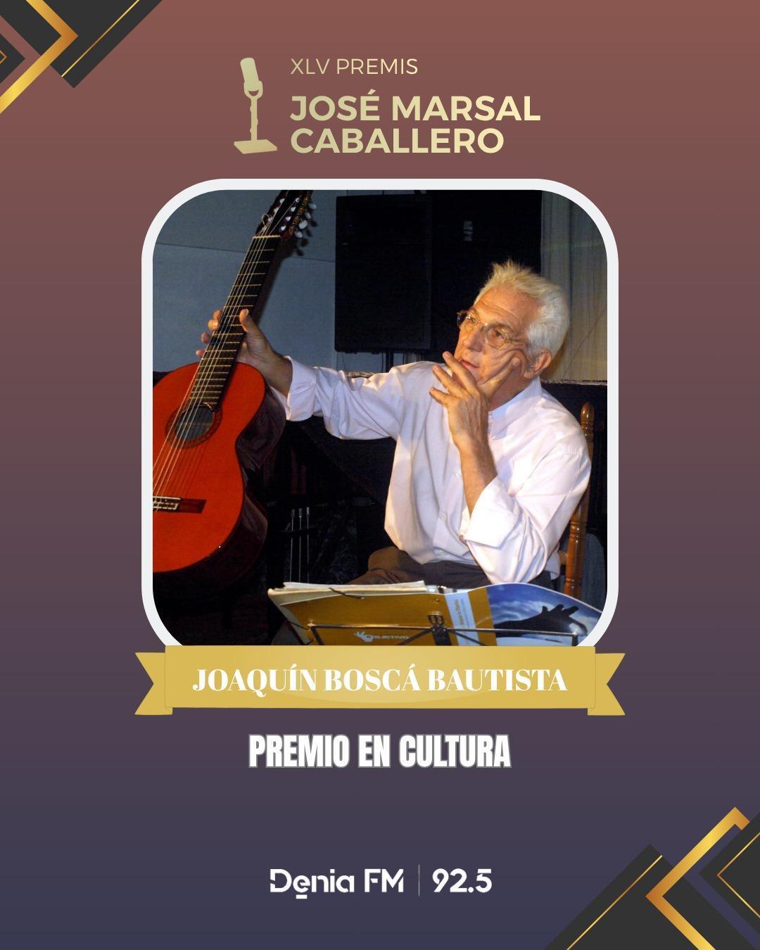 Dénia FM desvela los ganadores de la XLV edición de los Premios José Marsal Caballero Dénia FM desvela los ganadores de la XLV edición de los Premios José Marsal Caballero
