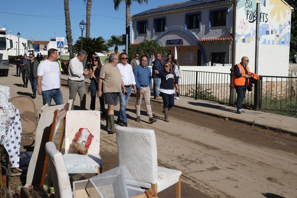 El Consell prepara nuevas ayudas para los afectados por la DANA, que se aprobarán este viernes