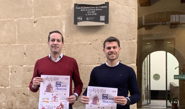 La Fira i Porrat de Sant Antoni llega a Benissa con una programación estelar