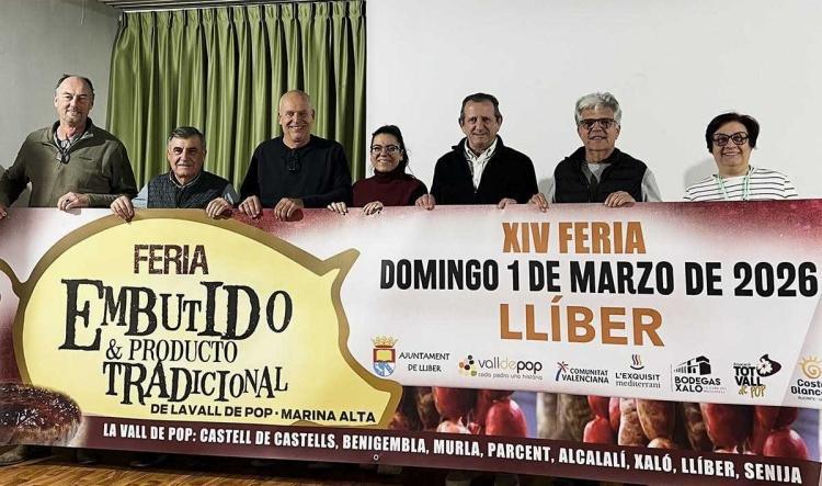 Llíber celebra el gusto por lo auténtico con la XIV Feria del Embutido de la Vall de Pop