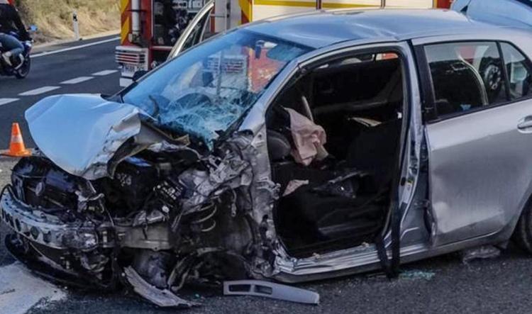 Accidente de tráfico en la N-332 en Benissa deja tres heridos leves