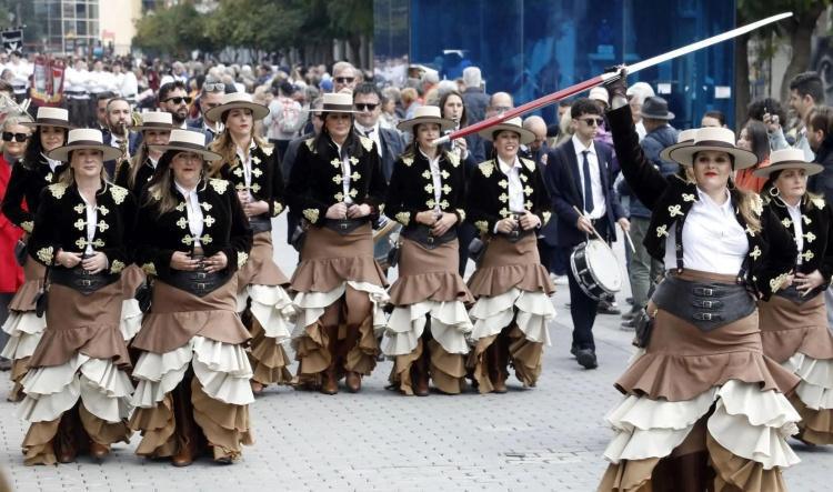 Dénia pospone los actos de Mig Any de Moros y Cristianos y de Fallas por alerta de viento