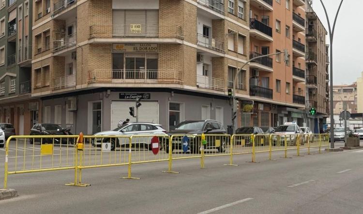 Avería en un semáforo en el cruce de Campo Torres con la avenida Alicante de Dénia