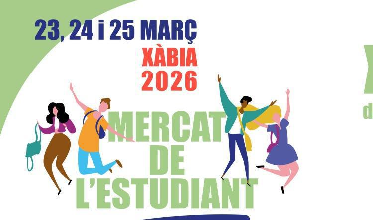 Llega el Mercat de l’Estudiant a Xàbia para orientar a jóvenes y familias sobre su futuro académico