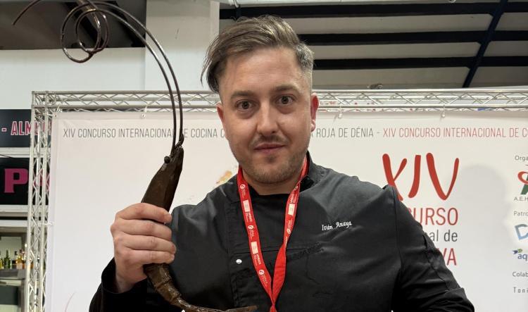 Jesús Anaya, de Ciudad Real, rey de la Gamba Roja en el certamen internacional de Dénia