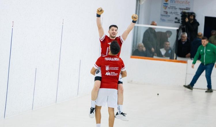 Els germans Terrades coronen l’equip Ajuntament d’Ondara com a campió de la Lliga CaixaBank de raspall Pro2