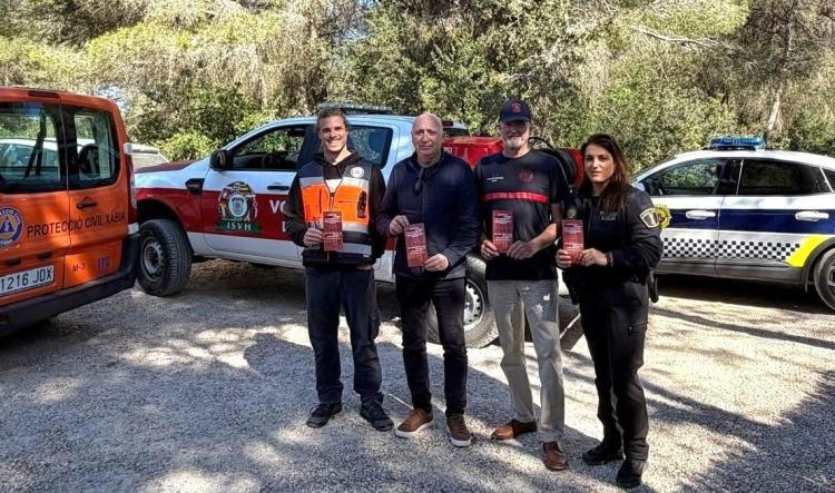 Protección Civil y Voluntarios de Balcón al Mar refuerzan la vigilancia contra incendios en Xàbia durante Semana Santa