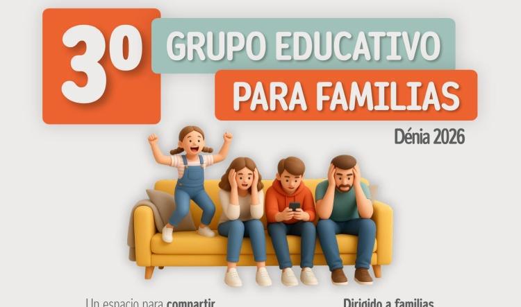 Dénia organiza un grupo educativo para ayudar a las familias en la crianza y convivencia diaria