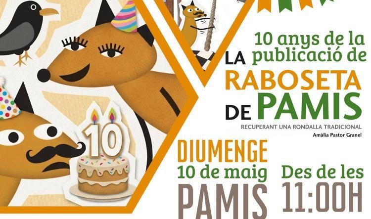 Ondara commemora els deu anys de “La Raboseta de Pamis” amb una jornada festiva i solidària