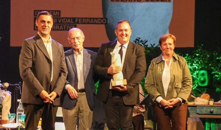 Jovi Lozano-Seser guanya a Mallorca el Premi Antoni Vidal Ferrando amb la seua última novel·la