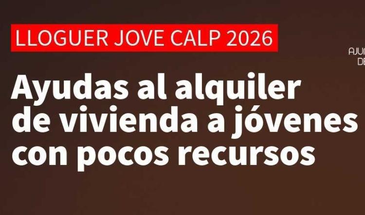 Calp destina 35 mil € al programa de ayudas “Lloguer Jove”