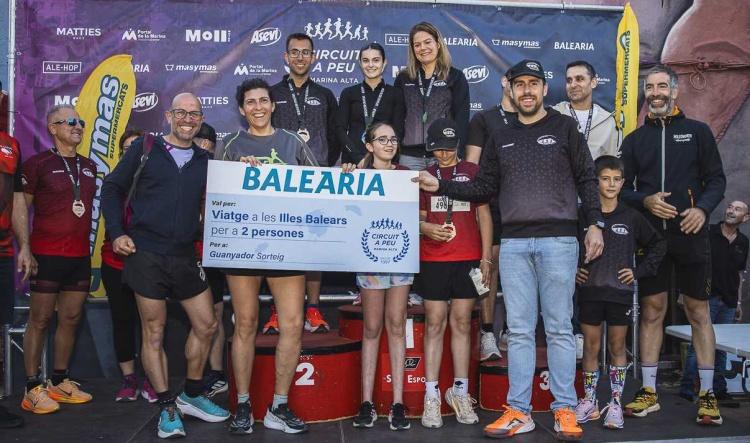 El Circuit a Peu Marina Alta vive en Jesús Pobre una jornada de alto nivel con triunfos de Fran López y M. Isabel Ferrer