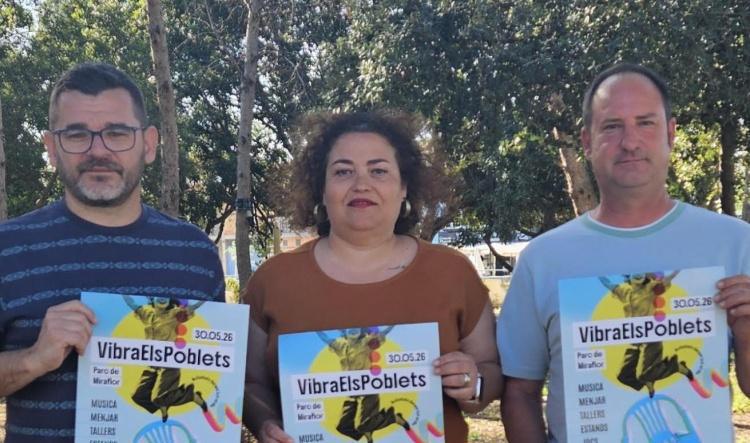 “Vibra Els Poblets” omplirà Miraflor d’activitats, música i ambient festiu per a tots els públics