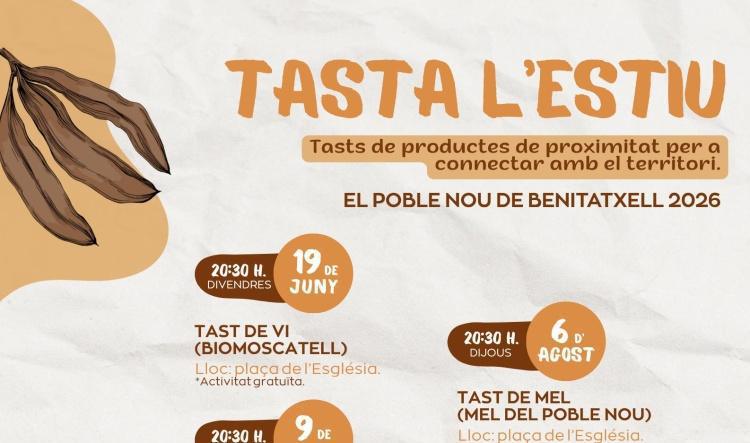 ‘Tasta l’estiu’ regresa a Benitatxell con más experiencias para descubrir los sabores de la Marina Alta