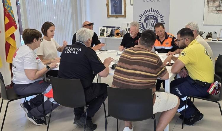 Xàbia refuerza la seguridad para una Nit dels Focs de Sant Joan multitudinaria