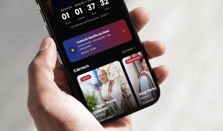 La fiesta da el salto digital: Benissa lanza una app que debutará en Moros y Cristianos