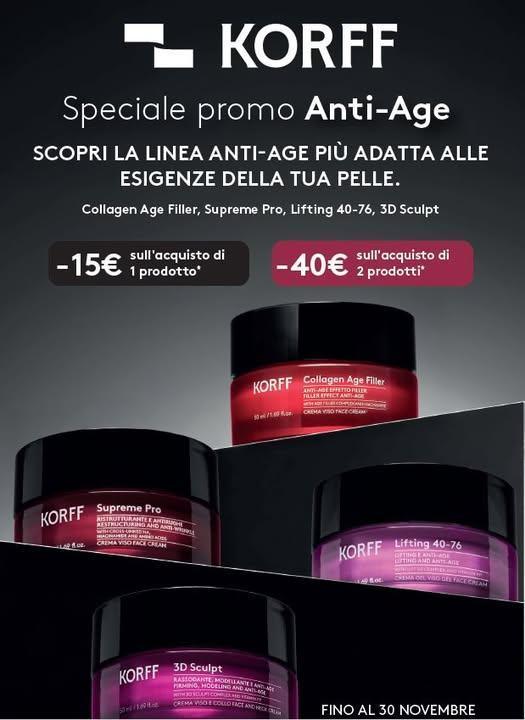 Korff ✨ fino a -40€