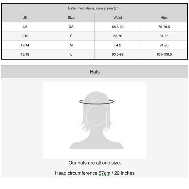 SIZE GUIDE