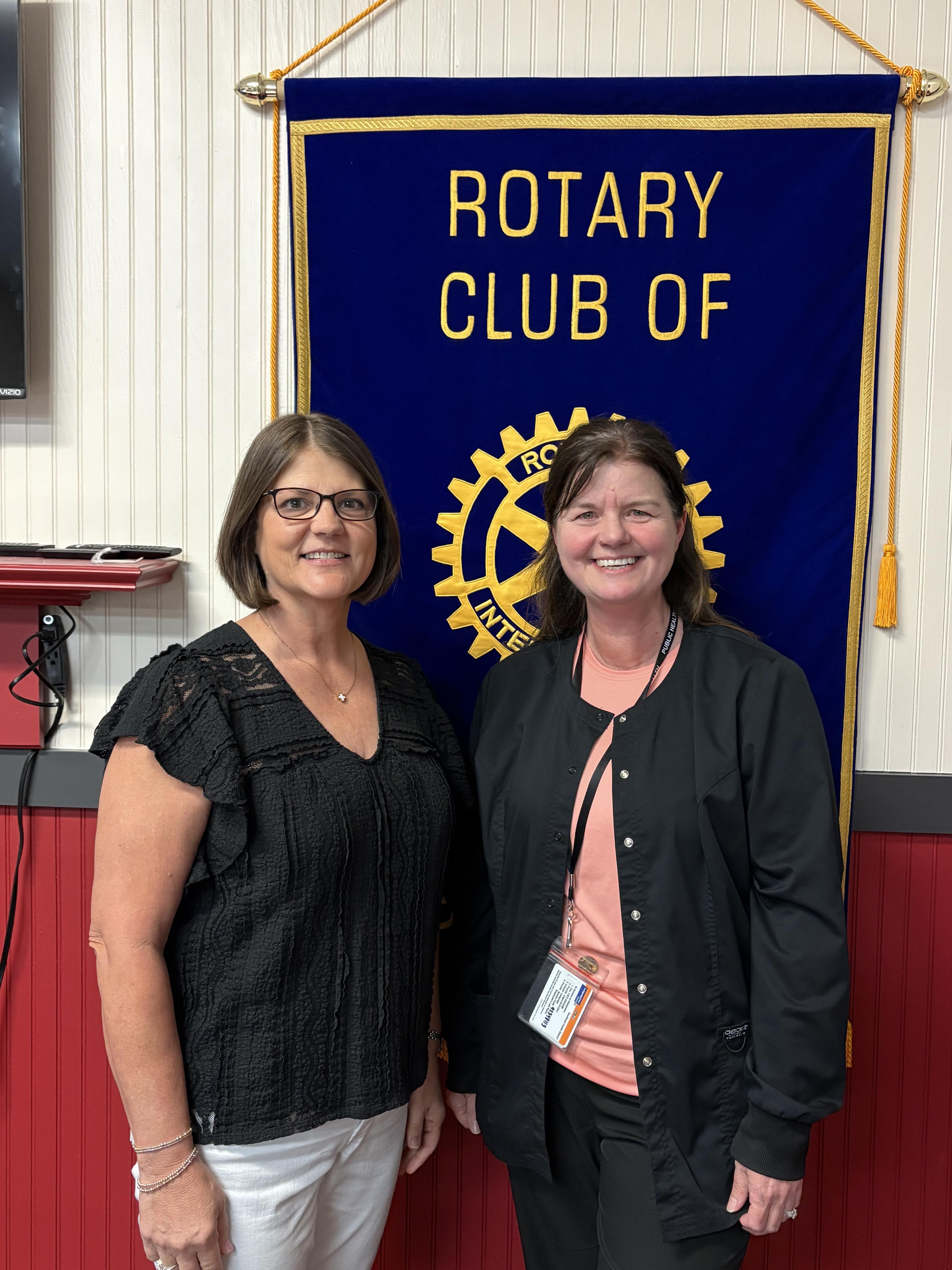 Health Department’s Lee speaks to Rotary Club