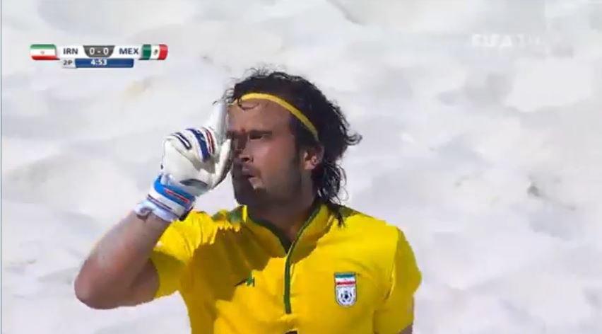 Le superbe but en beach soccer signé Peyman Hosseini