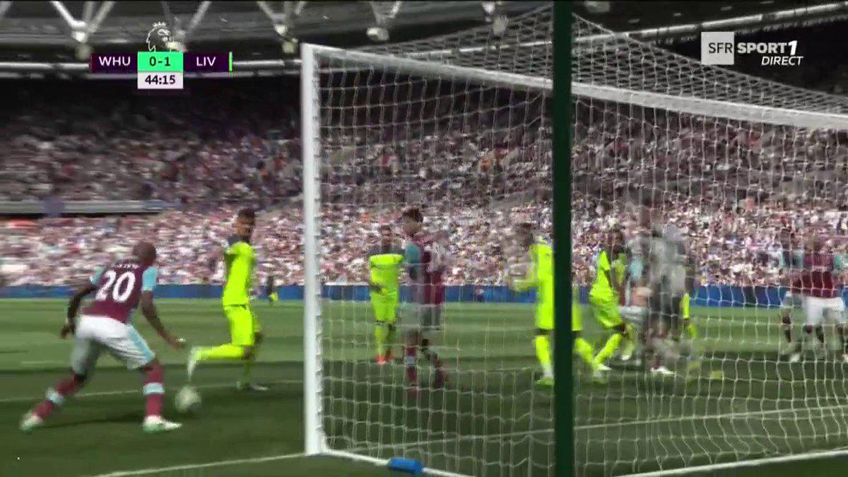 West Ham - Liverpool : L'incroyable raté d'André Ayew
