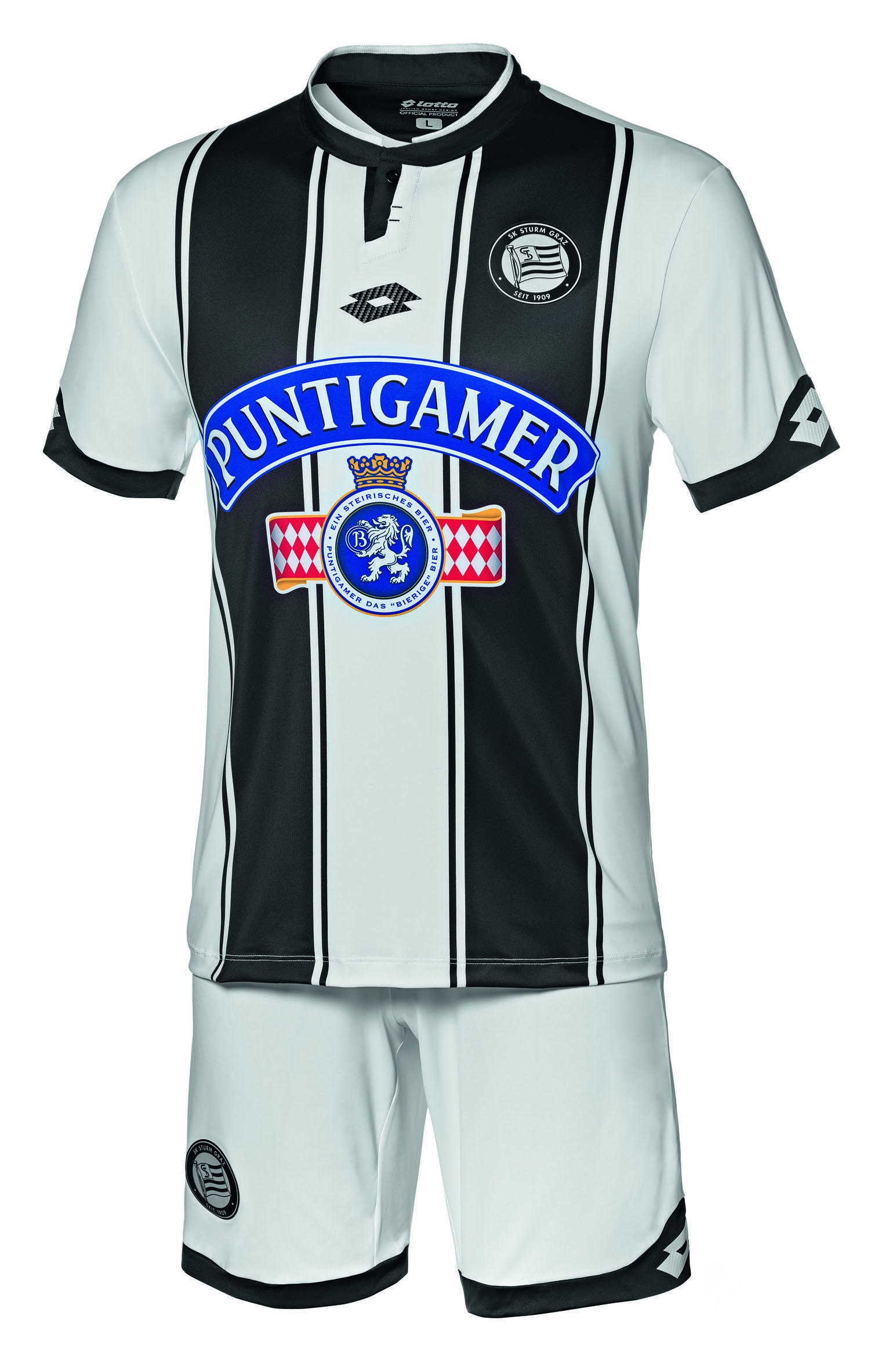 Nouveaux maillots SK Puntigamer Sturm Graz saison 2017/2018