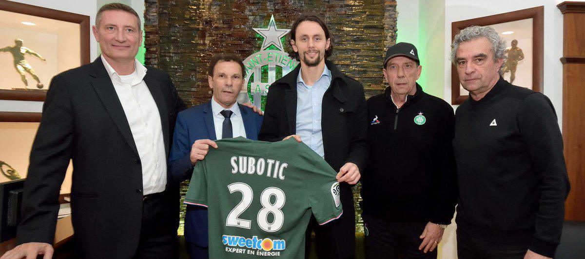 Neven Subotic - Compte Twitter de l'ASSE