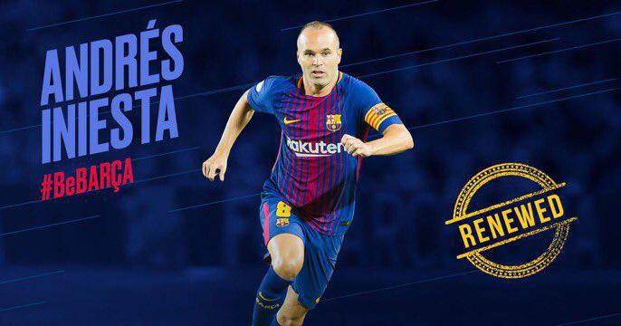 Mercato Barça : le Tianjin Quanjian offre un pont d'or à Andres Iniesta