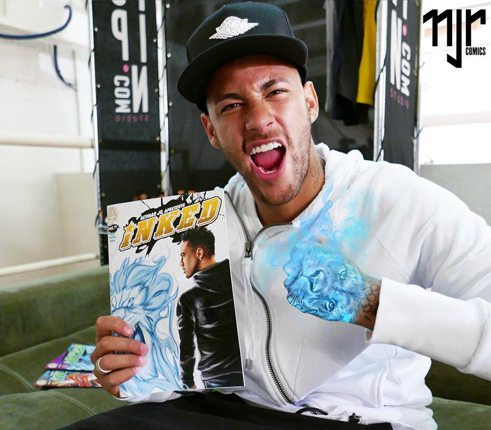 Fan the Flame lance Neymar Jr. Comics