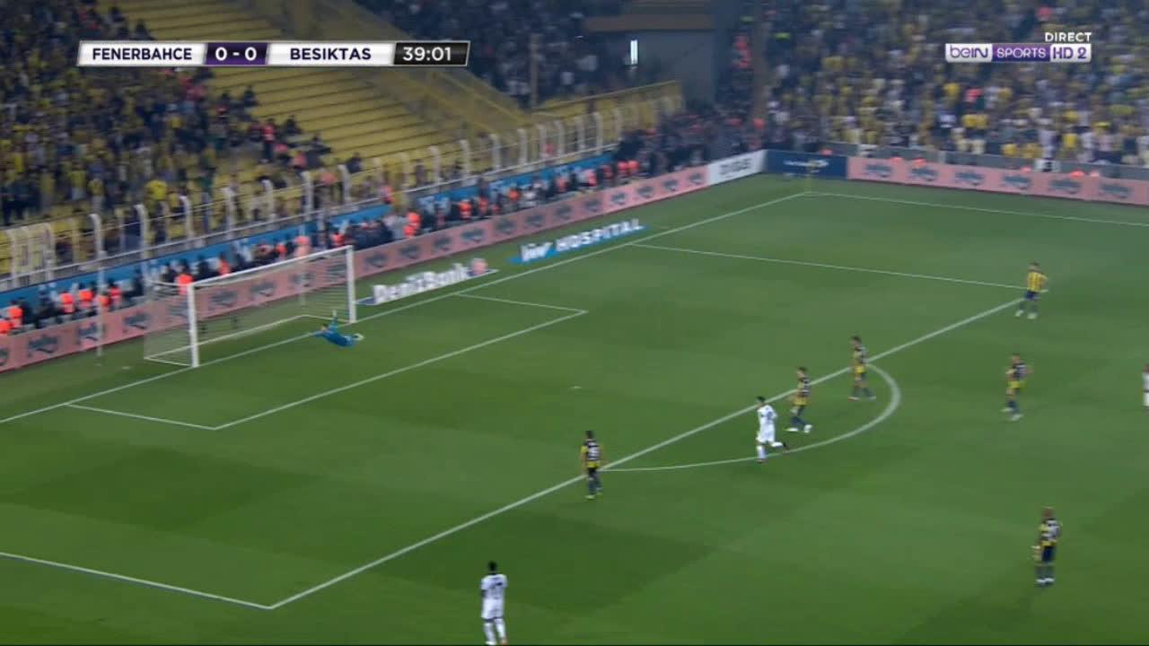 Besiktas : l'énorme frappe de Ryan Babel face au Fenerbahçe