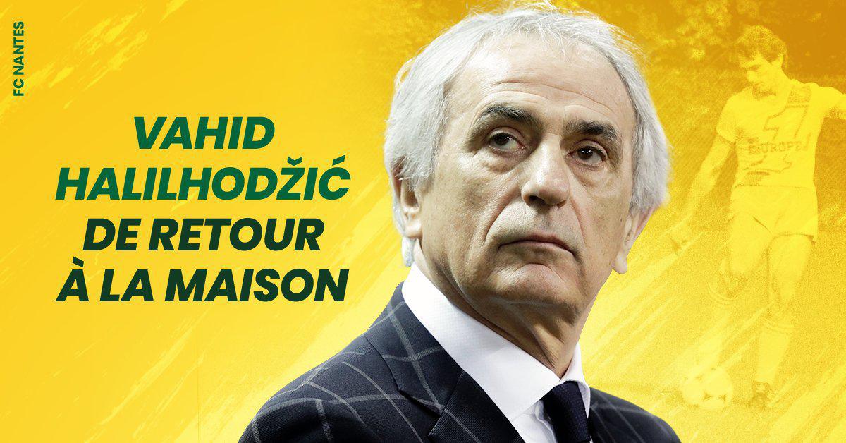 FC Nantes : Cardoso démis de ses fonctions, Halilhodzic arrive