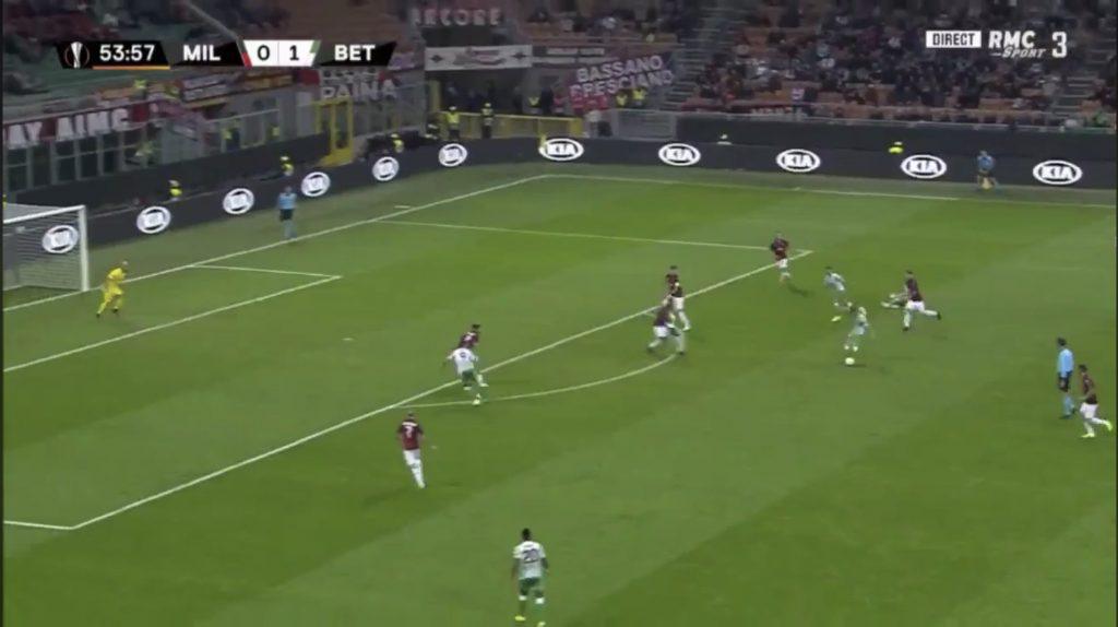 Betis Séville : le superbe but de Lo Celso face au Milan AC