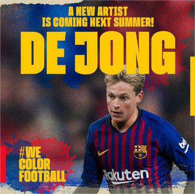OFFICIEL : Frenkie de Jong va rejoindre le FC Barcelone