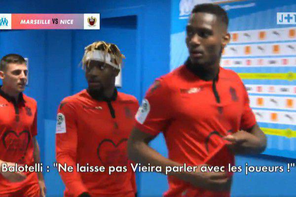 OM - OGC Nice : début d'embrouille entre Hérelle et Balotelli