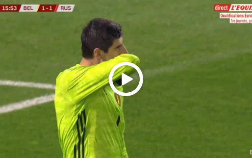 Real Madrid : le melon de Thibaut Courtois