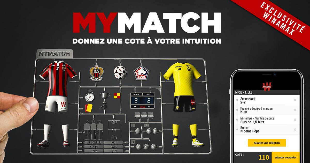 Winamax lance "MyMatch" pour créer son pari sur-mesure
