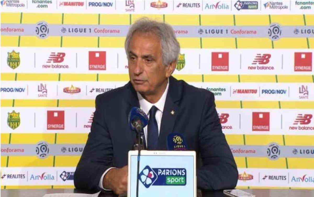 FC Nantes : Vahid Halilhodzic s'en prend à ses attaquants