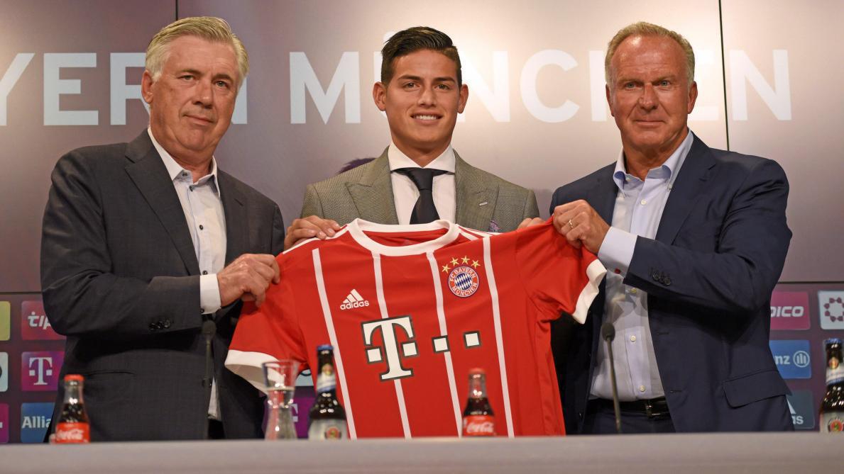 Bayern Munich : James Rodriguez va retourner au Real Madrid